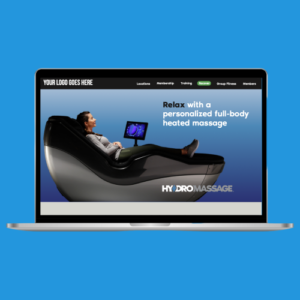 HydroMassage Website Concept Thumbnail