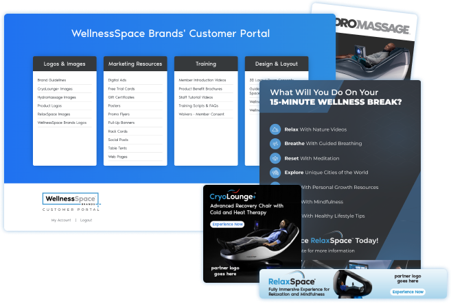 WellnessSpace Brands' Portal