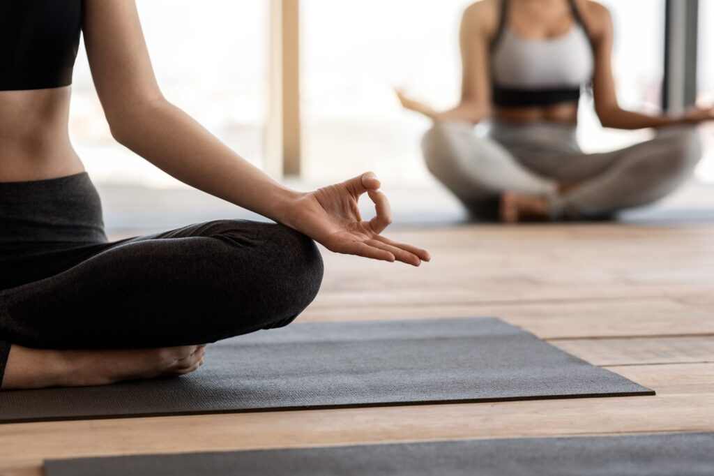Research Resources 6 Two people meditating