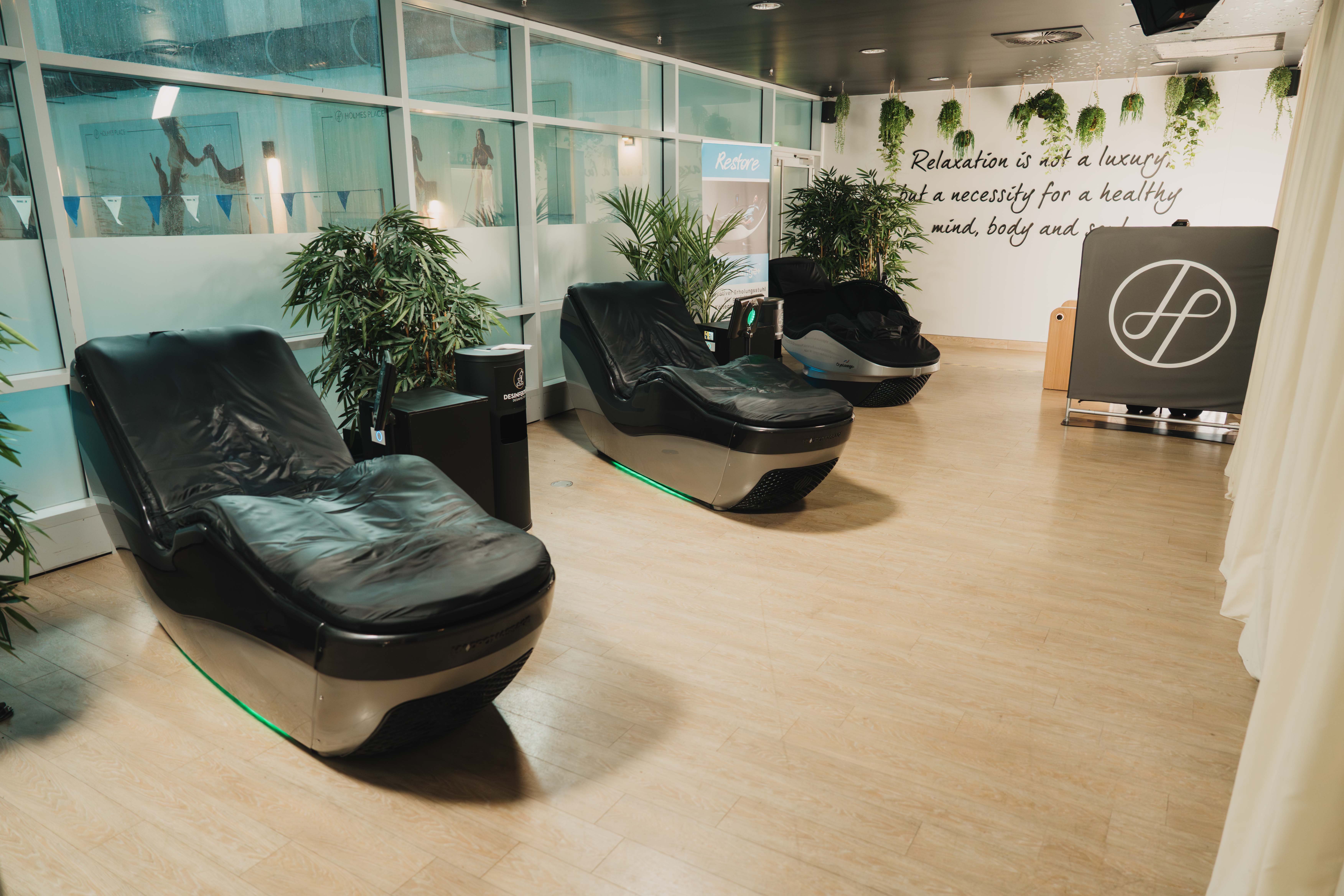 Holmes Place x WellnessSpace Brands - Recovery Area